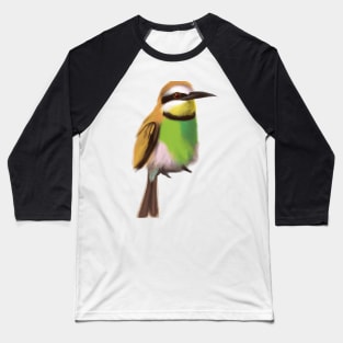 Cute Bee-Eater Drawing Baseball T-Shirt